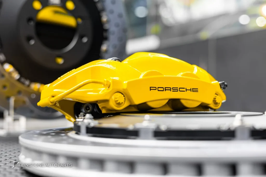 PORSCHE 718 Cayman选择安装刹车套件Custom GT3哑光前6活塞