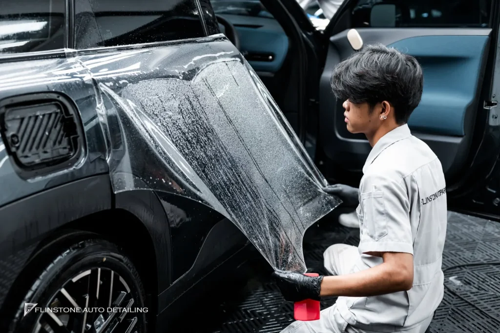 MINI Cooper NEW MINI ACEMAN S ติดฟิล์มใสกันรอยทั้งภายนอกและภายใน DRESDENPROT
