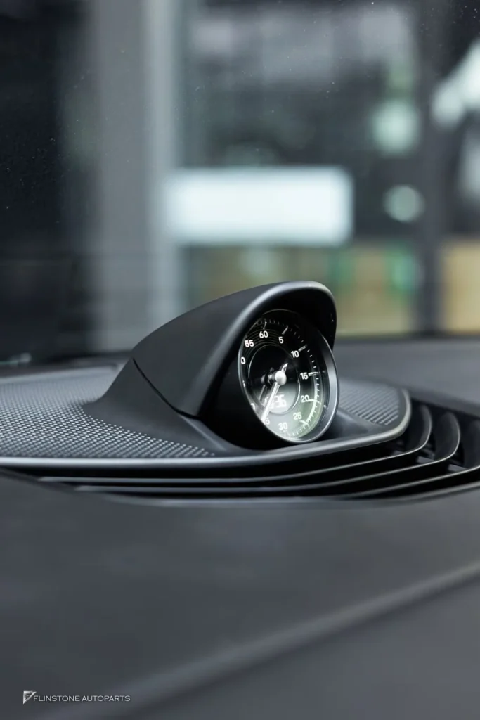 PORSCHE TAYCAN ติดตั้งเพิ่มสำหรับนาฬิกา STOPWATCH อุปกรณ์ทั้งหมด