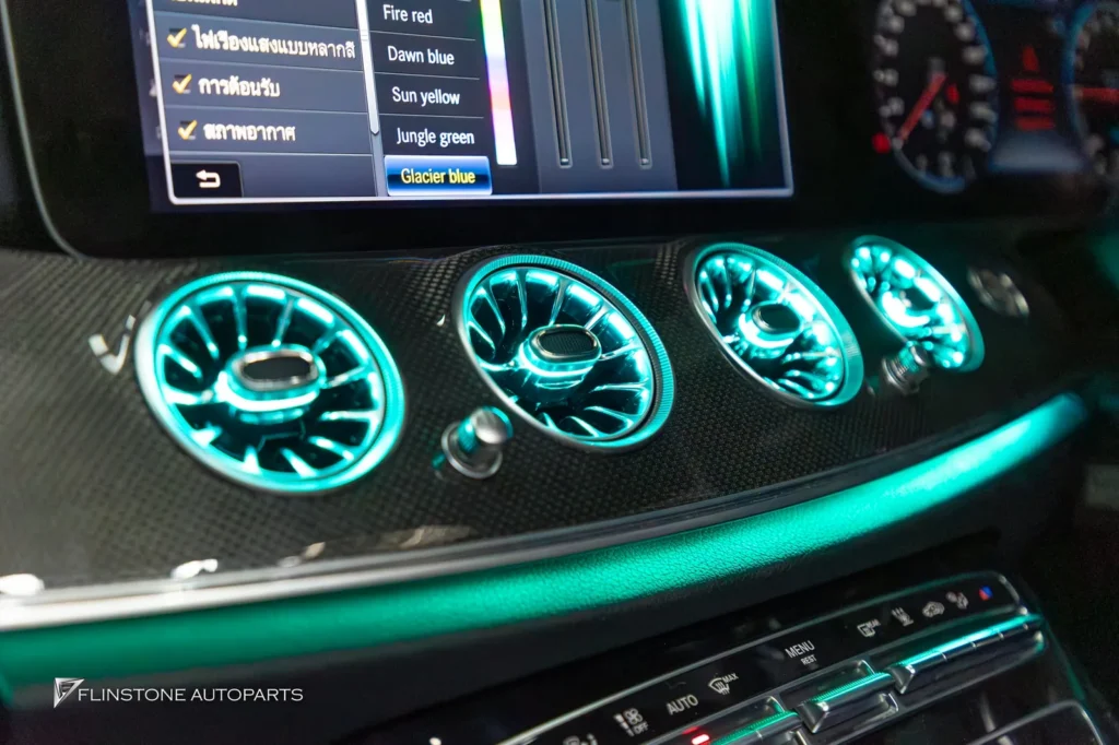 LED Turbine Airvent + AMG Steering Wheel