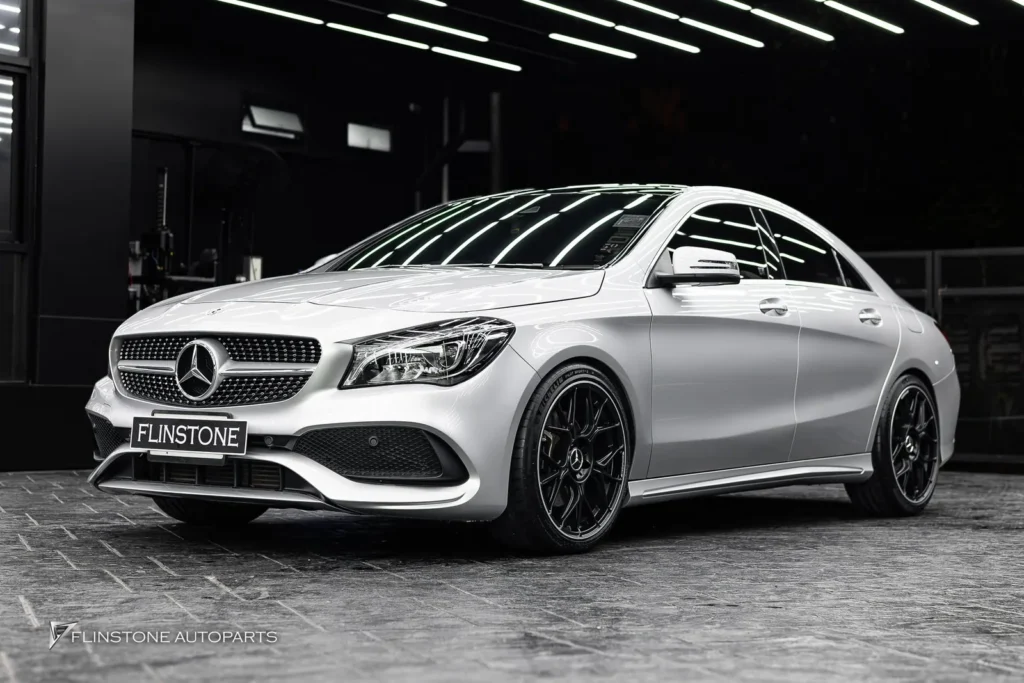 Mercedes-Benz CLA-Class ติดตั้งชุดล้อฟอจสั่งตัดลาย AMG GT63 พร้อมเปลี่ยนโช๊คจา