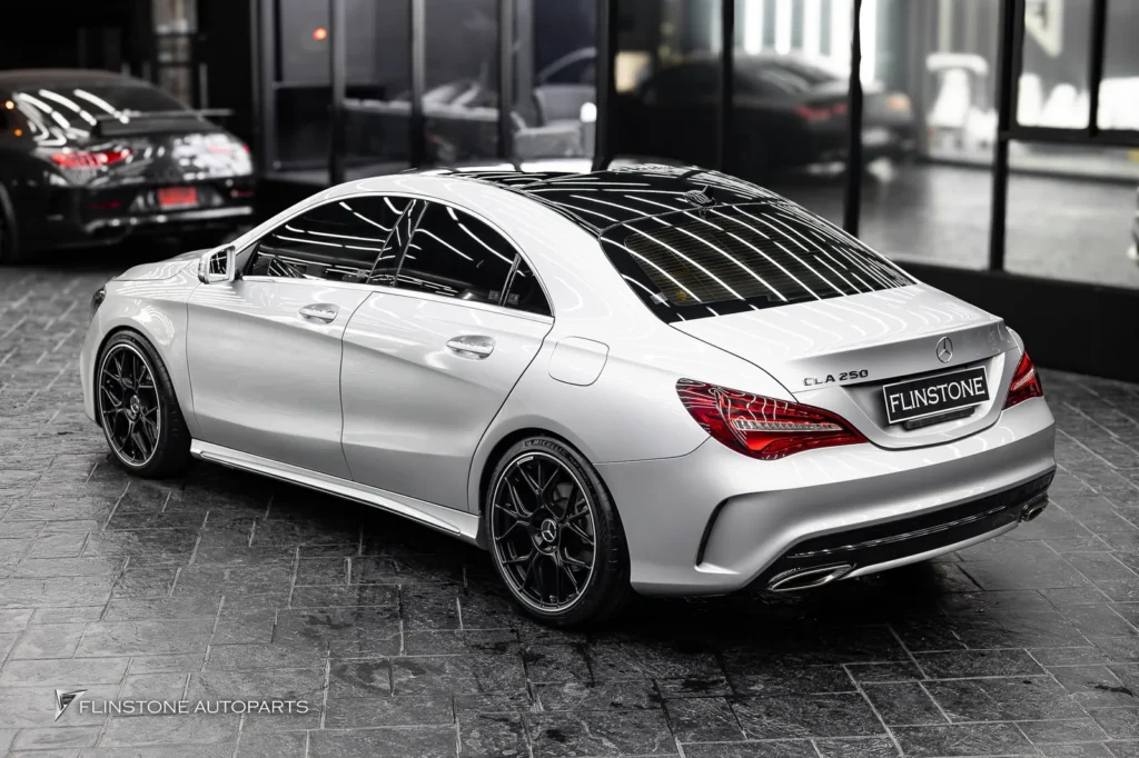Mercedes-Benz CLA-Class ติดตั้งชุดล้อฟอจสั่งตัดลาย AMG GT63 พร้อมเปลี่ยนโช๊คจา