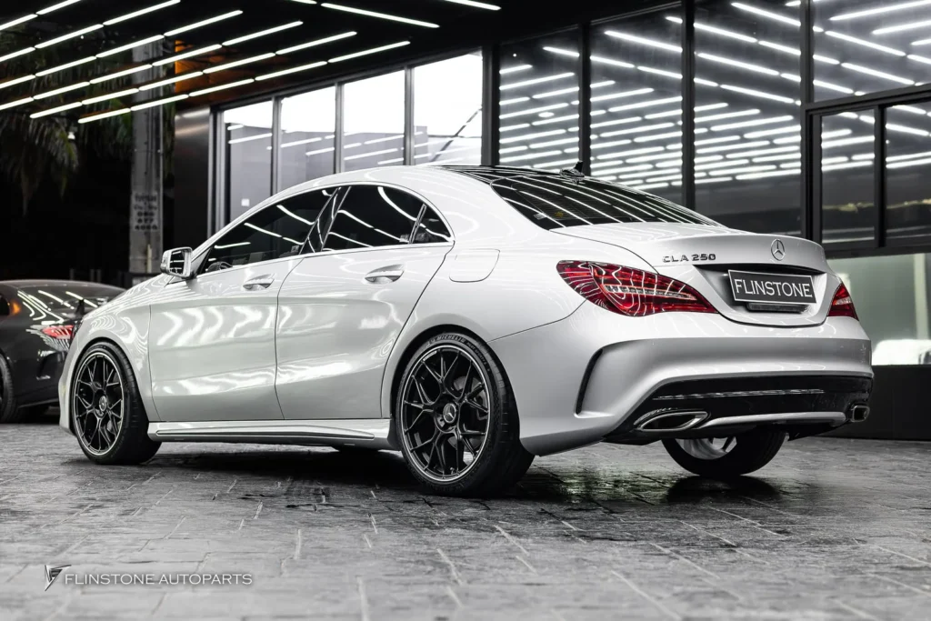 Mercedes-Benz CLA-Class ติดตั้งชุดล้อฟอจสั่งตัดลาย AMG GT63 พร้อมเปลี่ยนโช๊คจา