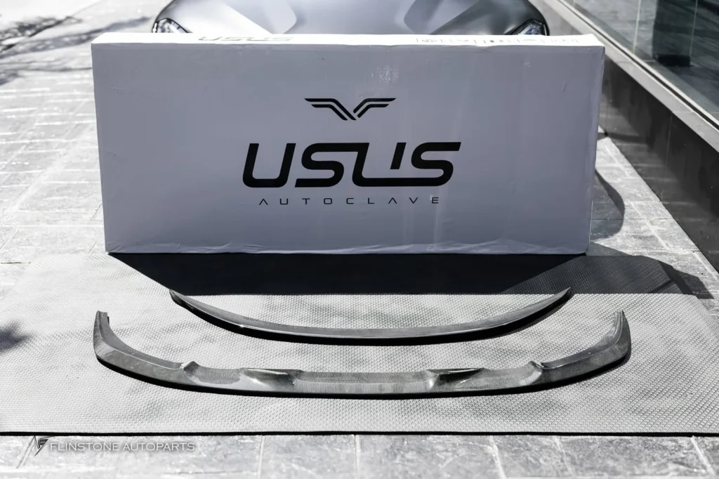 BMW Z4 G29 USUS Autoclave Carbon Fiber Front Lip + USUS Autoclave Carbon Fi