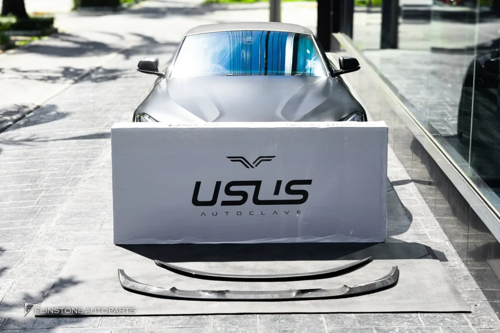 BMW Z4 G29 USUS Autoclave Carbon Fiber Front Lip + USUS Autoclave Carbon Fi
