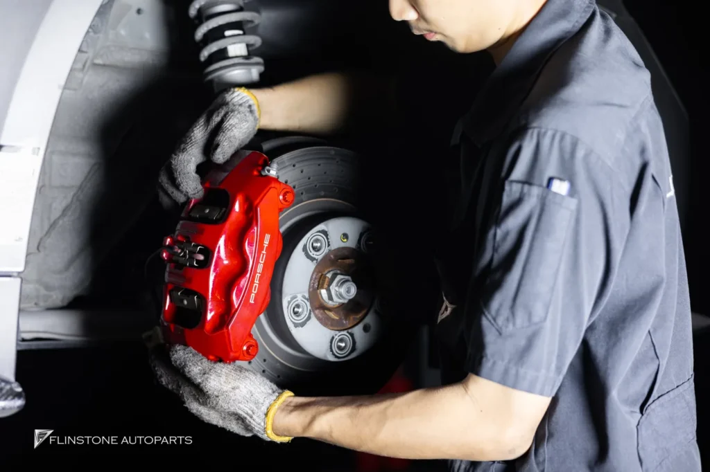 PORSCHE 718 Cayman – Boxster Painted PORSCHE Caliper