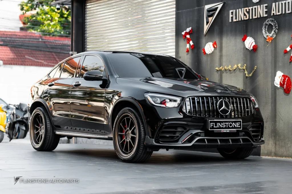 Mercedes-Benz W254 GLC-Class ชุดกันชนหน้า+กระจังหน้า GLC63 AMG Facelift + ไฟหน้า GLC Facelift
