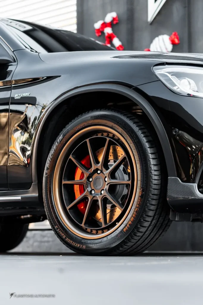 Mercedes-Benz W254 GLC-Class ชุดกันชนหน้า+กระจังหน้า GLC63 AMG Facelift + ไฟหน้า GLC Facelift
