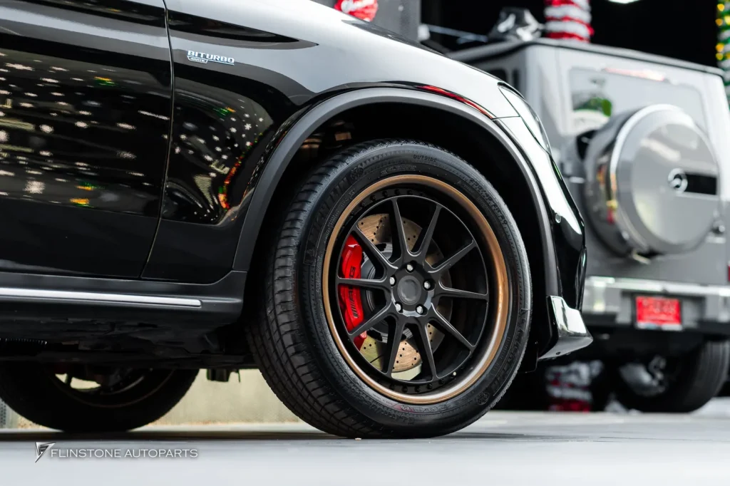 Mercedes-Benz W254 GLC-Class ชุดกันชนหน้า+กระจังหน้า GLC63 AMG Facelift + ไฟหน้า GLC Facelift