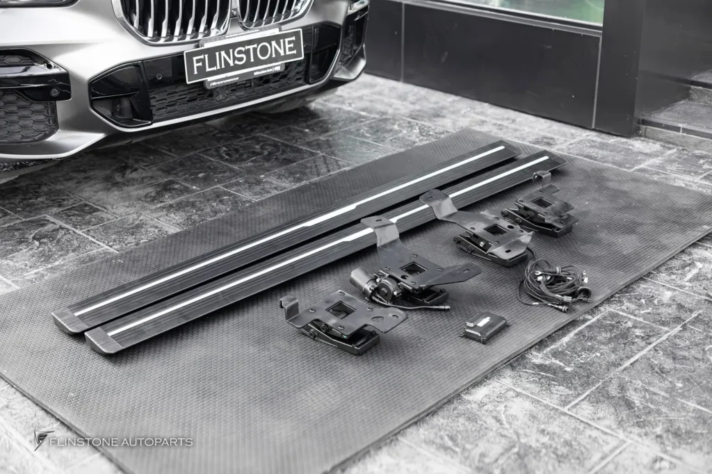 บันไดข้างอัตโนมัติสำหรับ BMW X5 G05 ใช้งานดีมากๆ