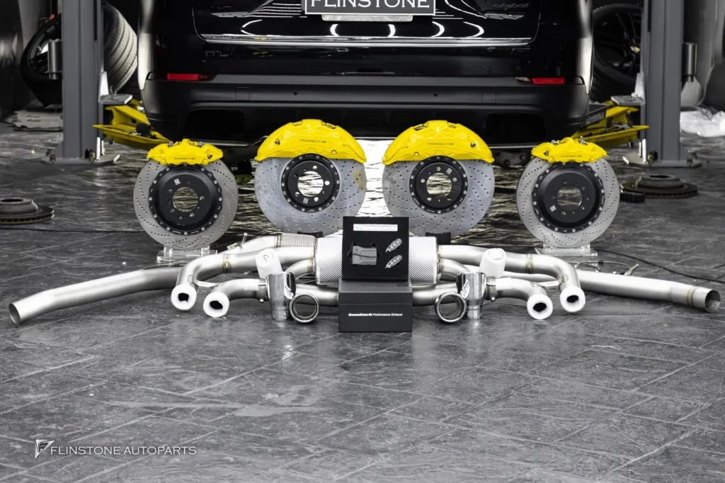 PORSCHE Cayenne 2025 IPE Exhaust System + Custom Braking System