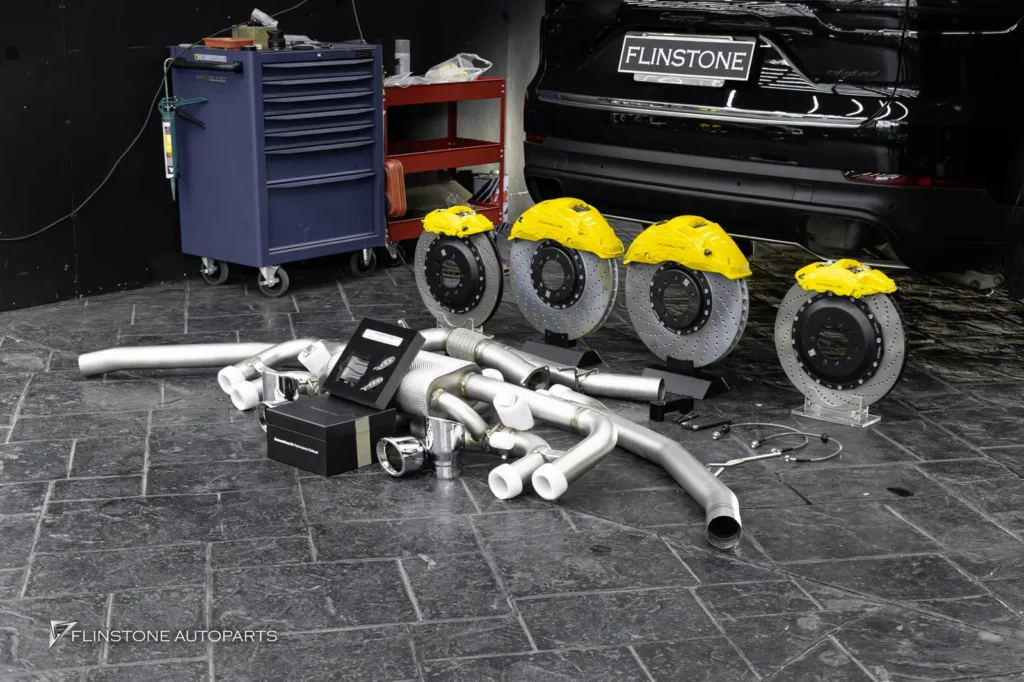 PORSCHE Cayenne 2025 IPE Exhaust System + Custom Braking System