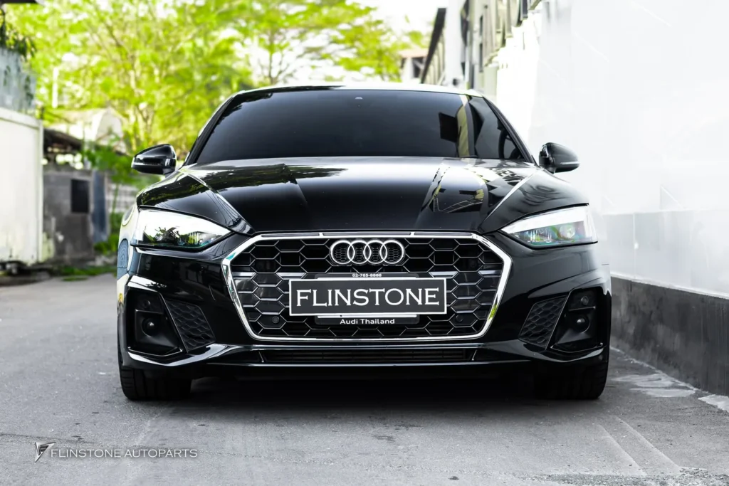 AUDI A5 ติดตั้งดิฟฟิวเซอร์พร้อมปลายท่อทรง RS5 แบบไม่เปลี่ยนกันชน