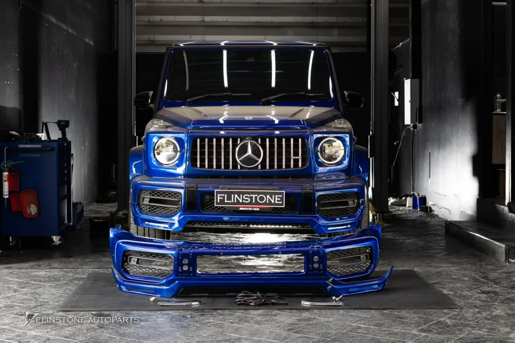 Mercedes-Benz W464 G-Class เตรียมติดตั้งชุดกันชนหน้า G63 AMG ใหม่