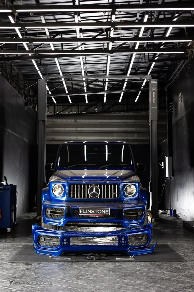 Mercedes-Benz W464 G-Class เตรียมติดตั้งชุดกันชนหน้า G63 AMG ใหม่