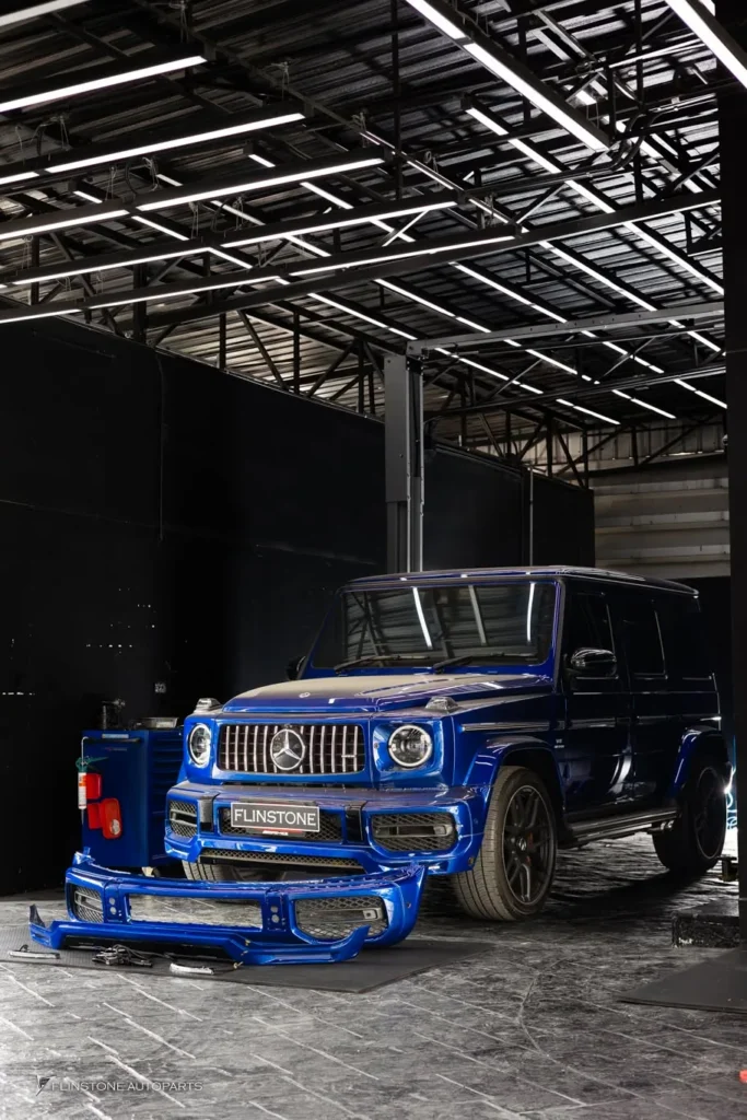 Mercedes-Benz W464 G-Class เตรียมติดตั้งชุดกันชนหน้า G63 AMG ใหม่