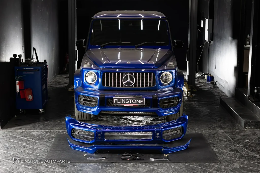 Mercedes-Benz W464 G-Class เตรียมติดตั้งชุดกันชนหน้า G63 AMG ใหม่