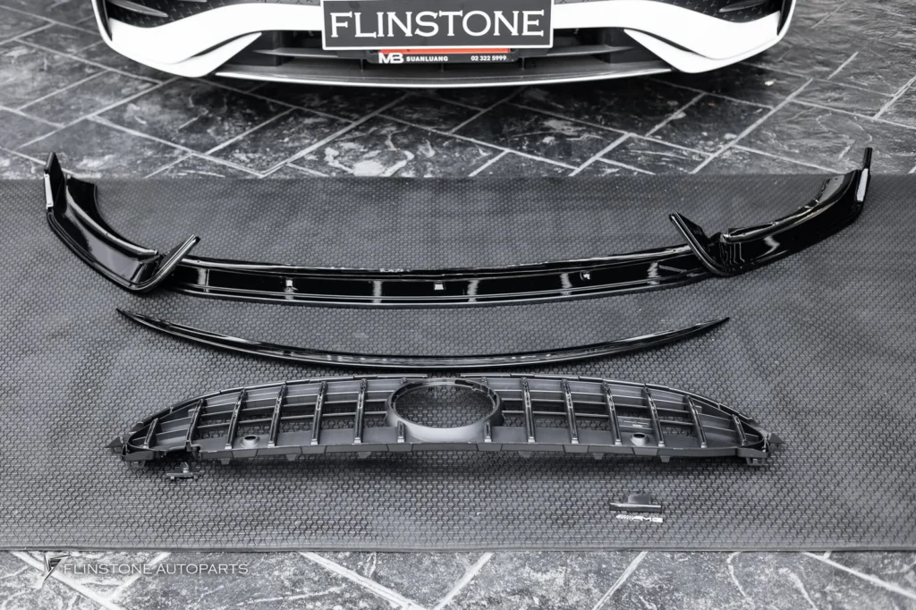 Mercedes-Benz C236 CLE-Class Coupe CLE53 AMG Front Grille [GT] + GTs Black Front Lip