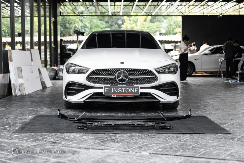Mercedes-Benz C236 CLE-Class Coupe CLE53 AMG Front Grille [GT] + GTs Black Front Lip
