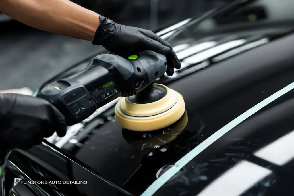 ฟื้นฟูสภาพพื้นผิวรถ W213 E-Class ให้กลับมาสวยใส เลื่อนชมรูปภาพได