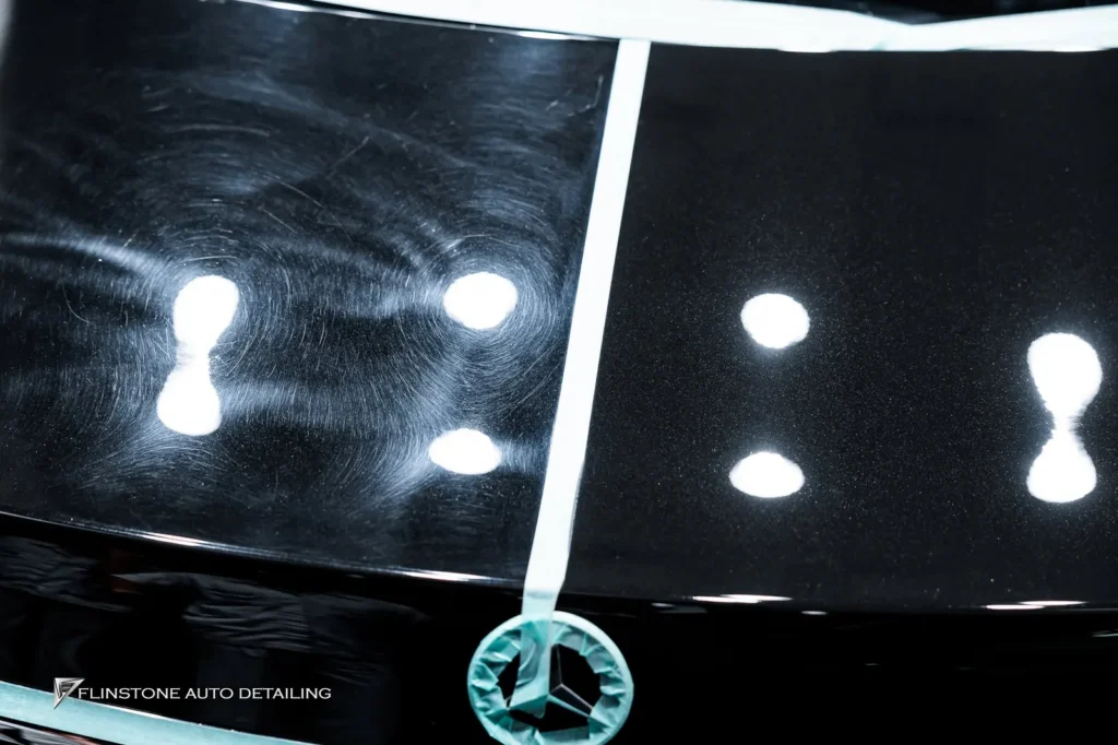 ฟื้นฟูสภาพพื้นผิวรถ W213 E-Class ให้กลับมาสวยใส เลื่อนชมรูปภาพได