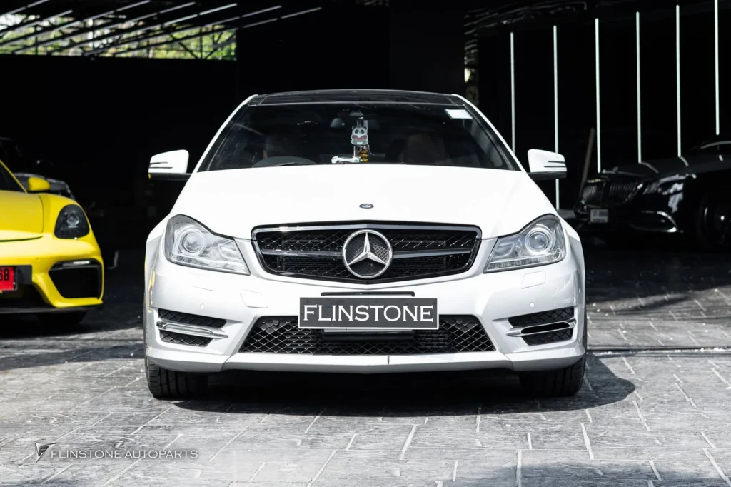 Mercedes-Benz W204-C204 C-Class C63 AMG Black Front Grille