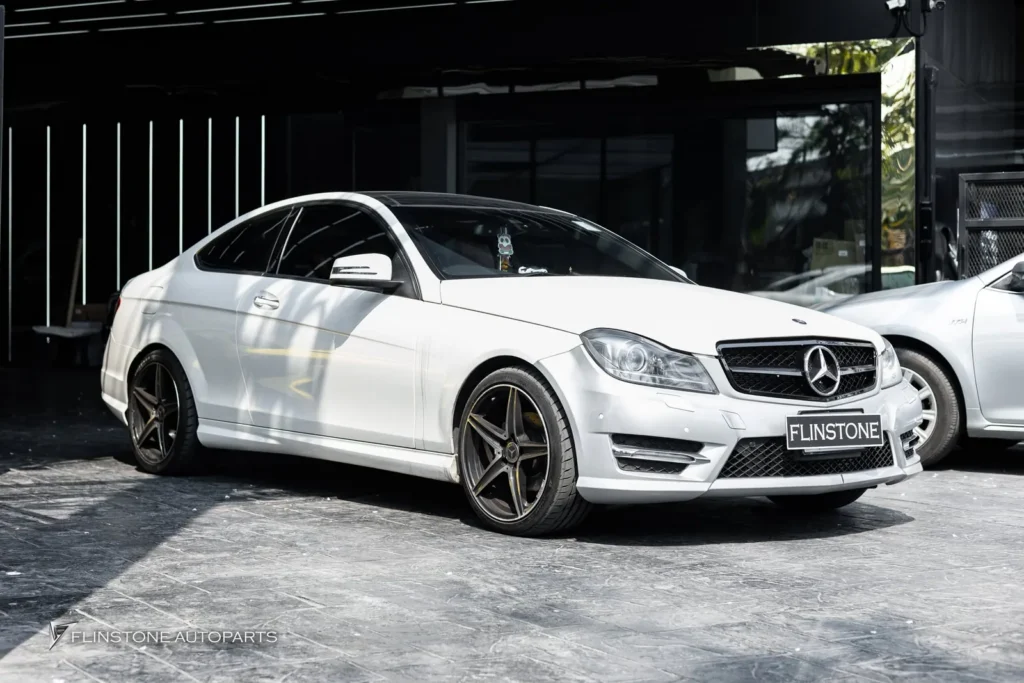 Mercedes-Benz W204-C204 C-Class C63 AMG Black Front Grille