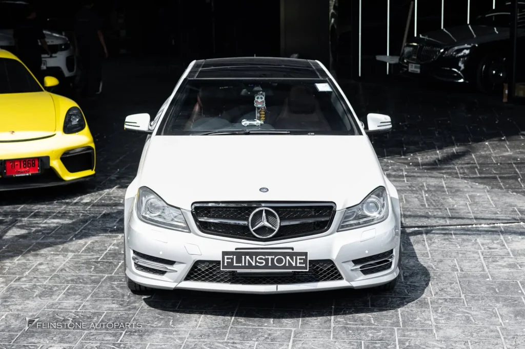 Mercedes-Benz W204-C204 C-Class C63 AMG Black Front Grille
