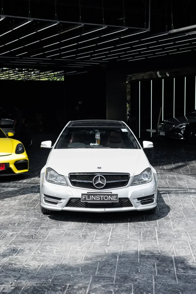 Mercedes-Benz W204-C204 C-Class C63 AMG Black Front Grille