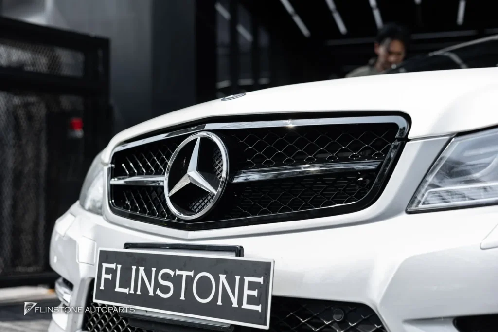 Mercedes-Benz W204-C204 C-Class C63 AMG Black Front Grille
