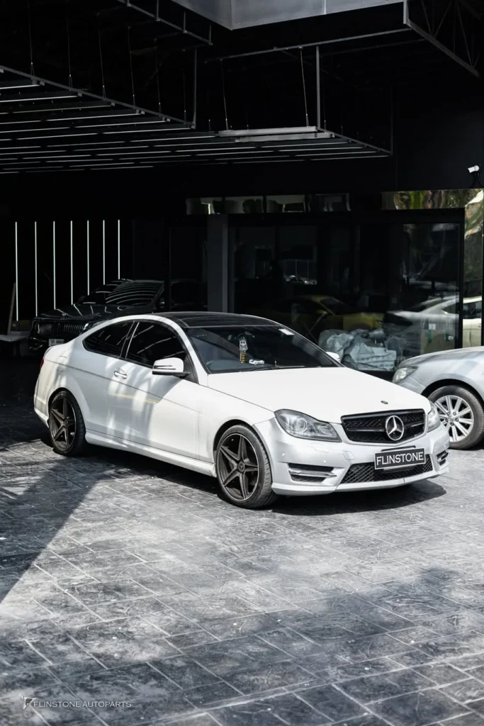 Mercedes-Benz W204-C204 C-Class C63 AMG Black Front Grille