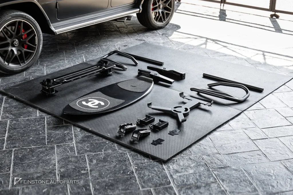 Mercedes-Benz W465 G-Class 2025+ ชุดหน้า Bullbar และ Surfboard สำหรับ G63 AMG