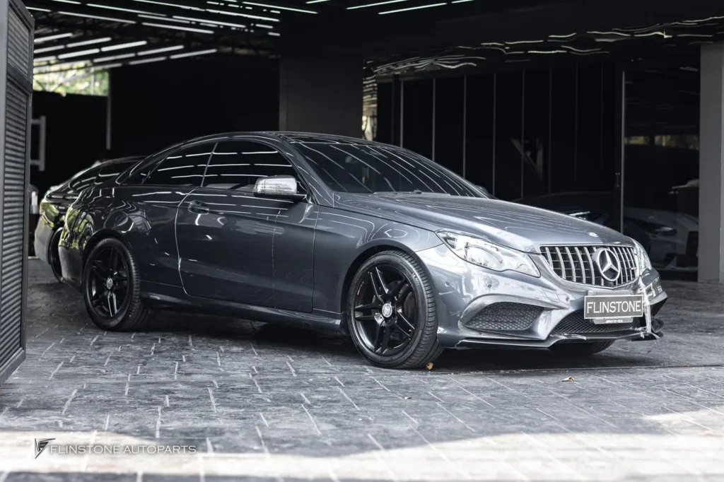 Mercedes-Benz W207 E-Class Coupe Carbon Fiber Front Lip Cover