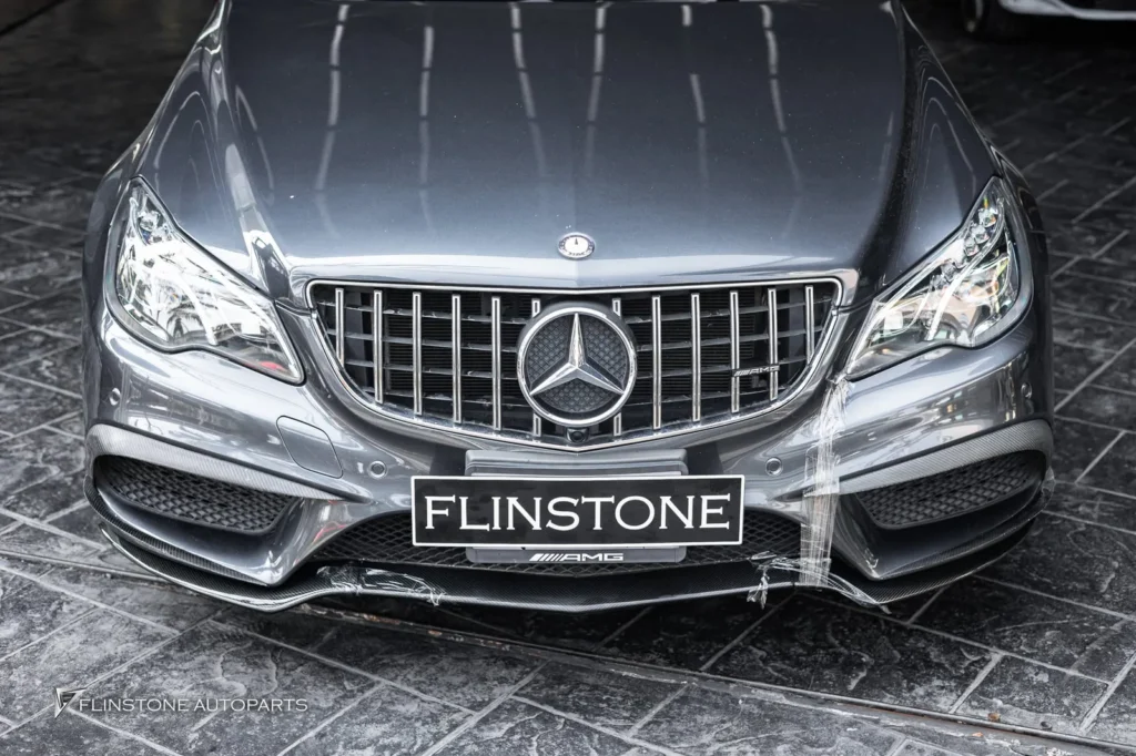 Mercedes-Benz W207 E-Class Coupe Carbon Fiber Front Lip Cover