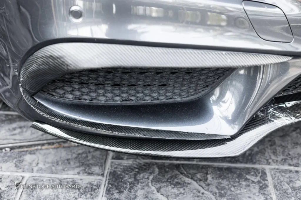 Mercedes-Benz W207 E-Class Coupe Carbon Fiber Front Lip Cover