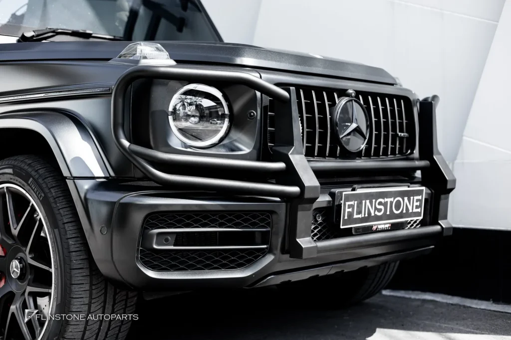 Mercedes-Benz W464 G-Class G63 Custom Bullbar + Surfboard