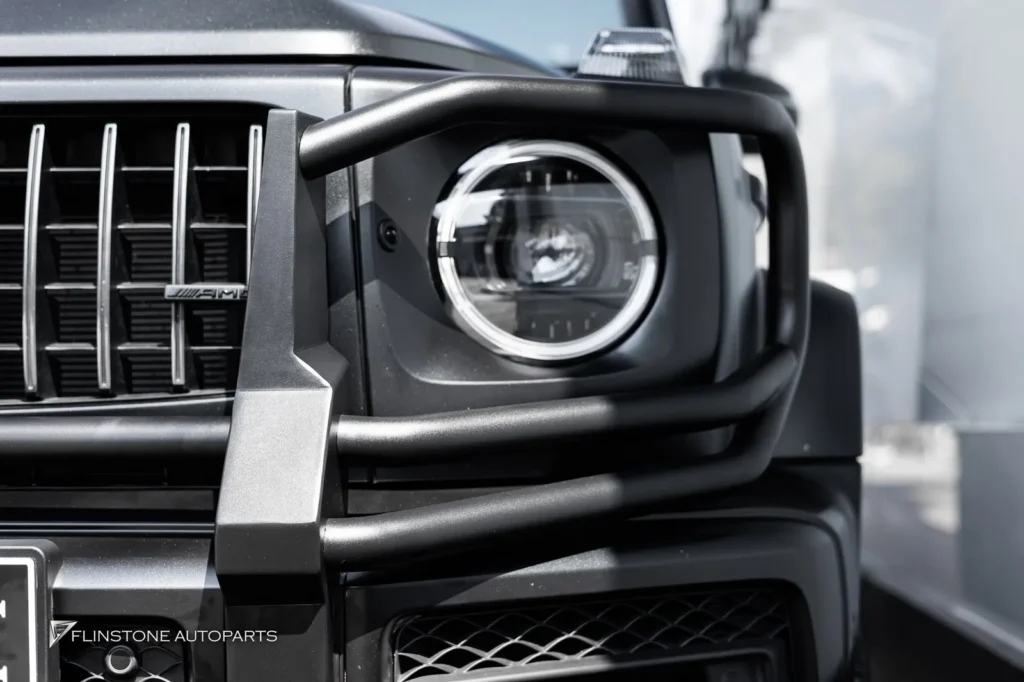 Mercedes-Benz W464 G-Class G63 Custom Bullbar + Surfboard