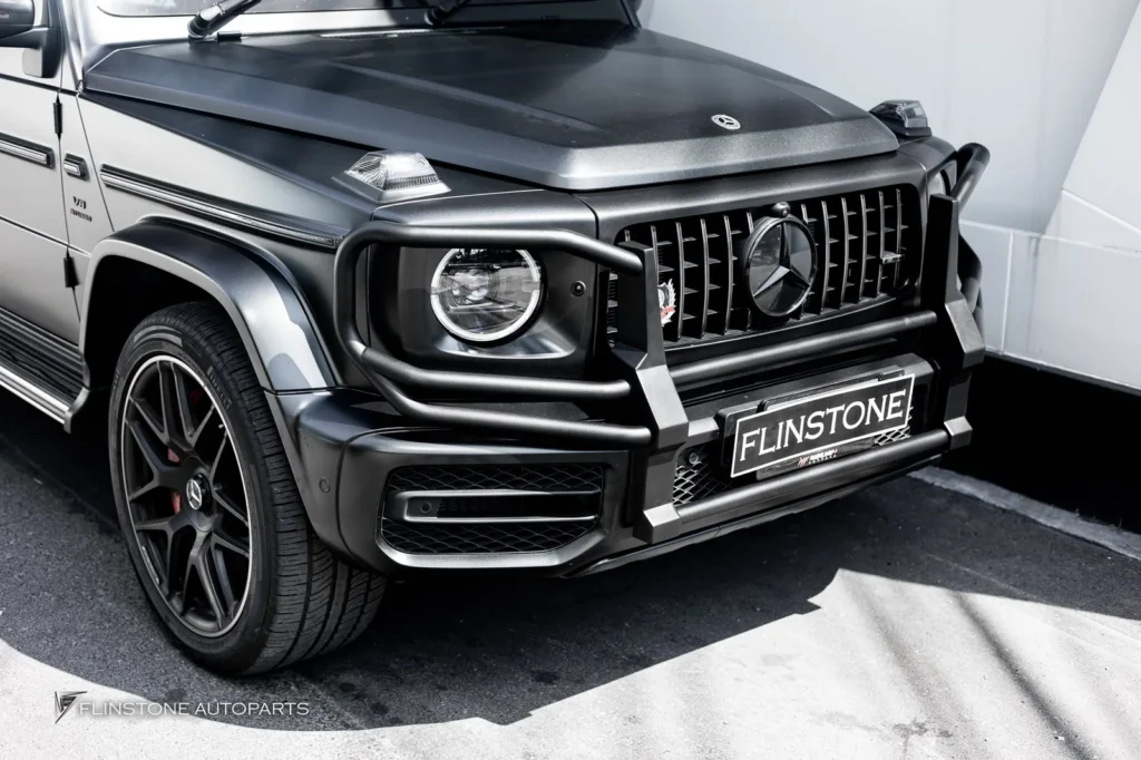 Mercedes-Benz W464 G-Class G63 Custom Bullbar + Surfboard