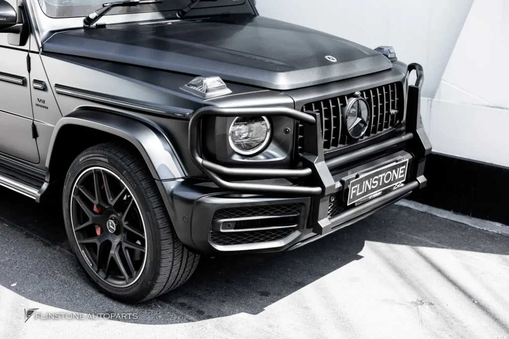 Mercedes-Benz W464 G-Class G63 Custom Bullbar + Surfboard
