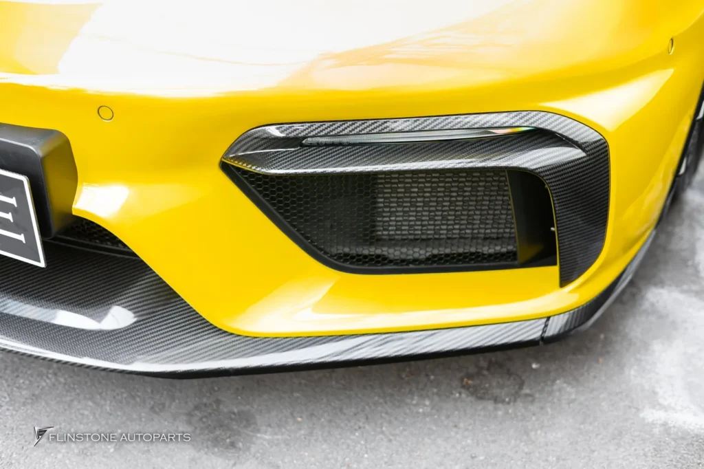 PORSCHE 718 Cayman – Boxster GT4 Front Bumper + USUS Autoclave Carbon Fiber Front Lip (2025-02-21)