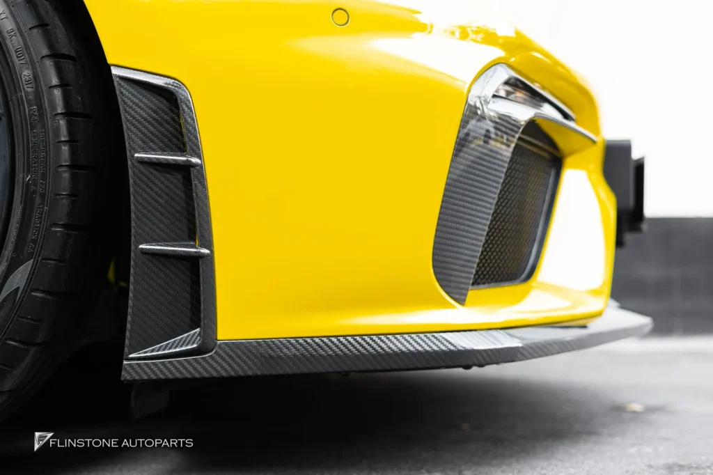 PORSCHE 718 Cayman – Boxster GT4 Front Bumper + USUS Autoclave Carbon Fiber Front Lip (2025-02-21)