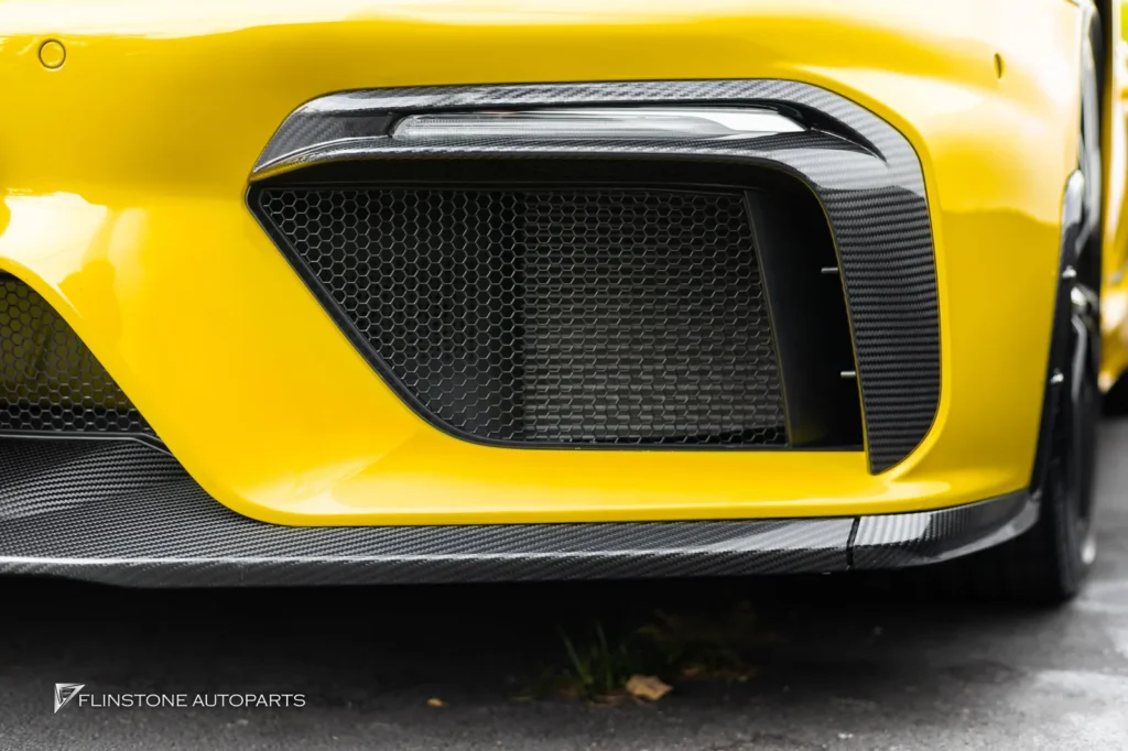 PORSCHE 718 Cayman – Boxster GT4 Front Bumper + USUS Autoclave Carbon Fiber Front Lip (2025-02-21)