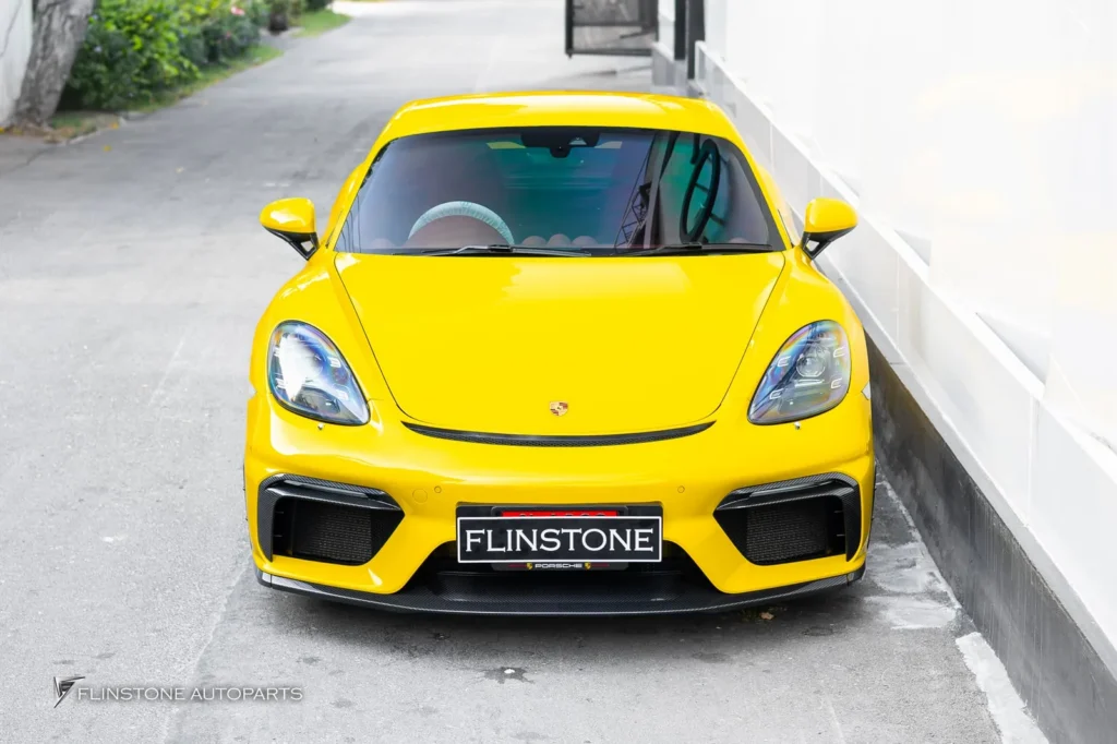 PORSCHE 718 Cayman – Boxster GT4 Front Bumper + USUS Autoclave Carbon Fiber Front Lip (2025-02-21)