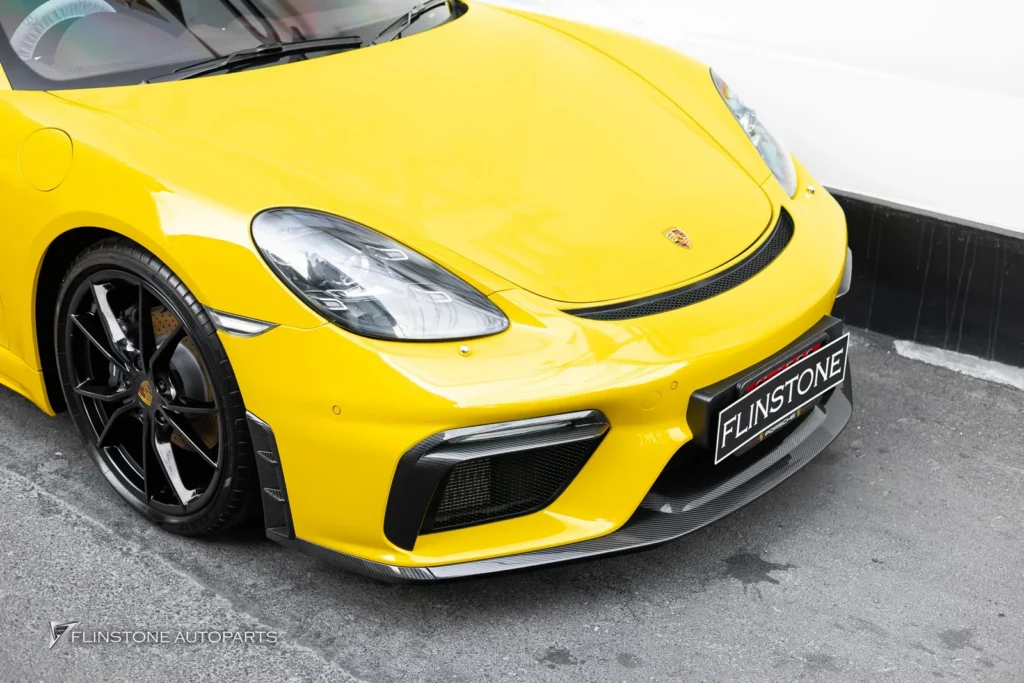 PORSCHE 718 Cayman – Boxster GT4 Front Bumper + USUS Autoclave Carbon Fiber Front Lip (2025-02-21)