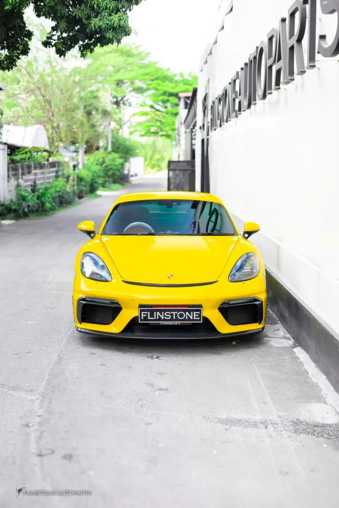 PORSCHE 718 Cayman – Boxster GT4 Front Bumper + USUS Autoclave Carbon Fiber Front Lip (2025-02-21)
