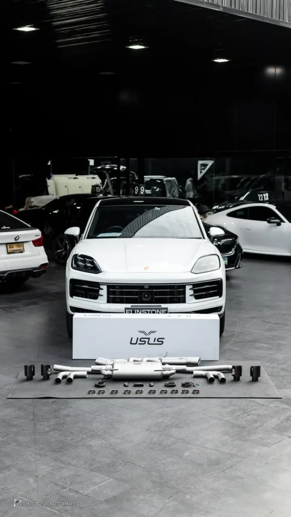 PORSCHE Cayenne 2025 USUS Titanium Exhaust