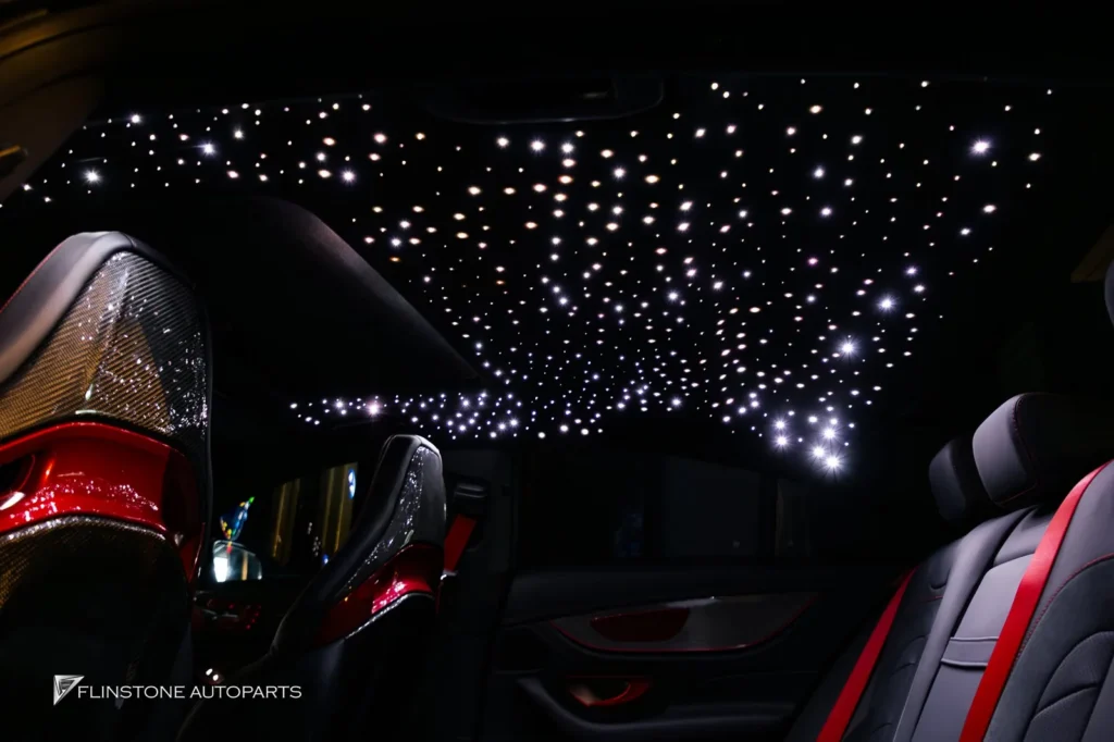 หลังคาดาว Starheadliner ติดตั้งอีกครั้งใน CLS53 AMG ลูกค้าเลือกแ