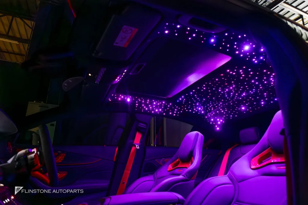 หลังคาดาว Starheadliner ติดตั้งอีกครั้งใน CLS53 AMG ลูกค้าเลือกแ