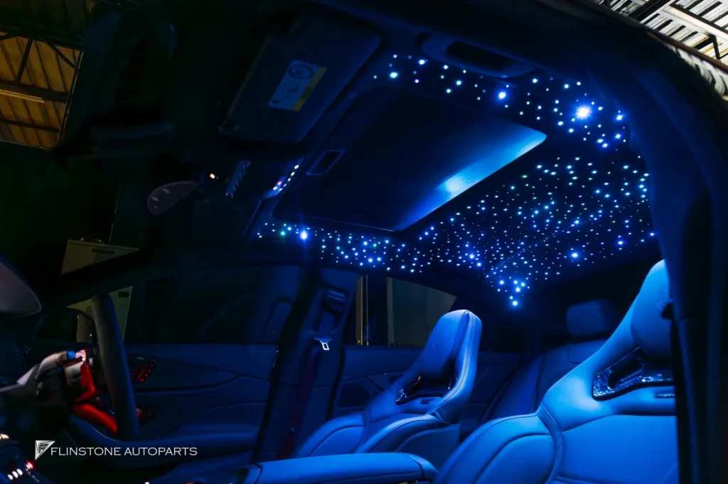 หลังคาดาว Starheadliner ติดตั้งอีกครั้งใน CLS53 AMG ลูกค้าเลือกแ