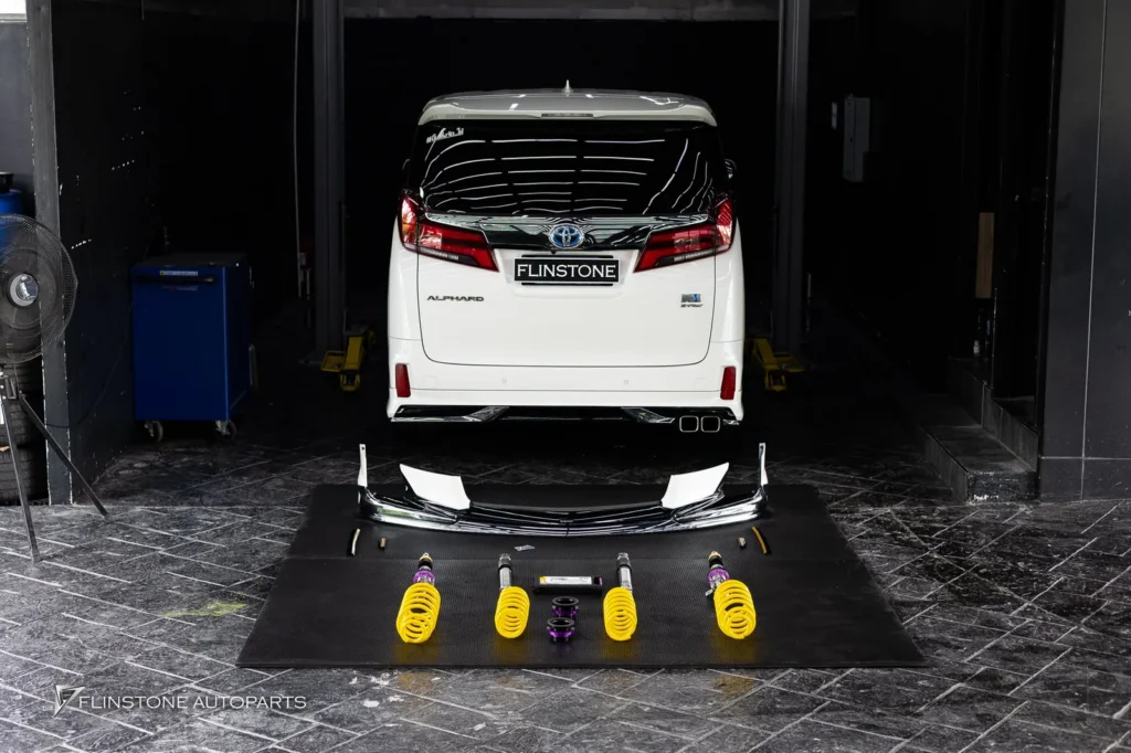 TOYOTA Genuine Modelista Front Lip + KW V.3 Leveling